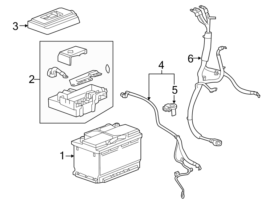 Diagram BATTERY. for your Geo