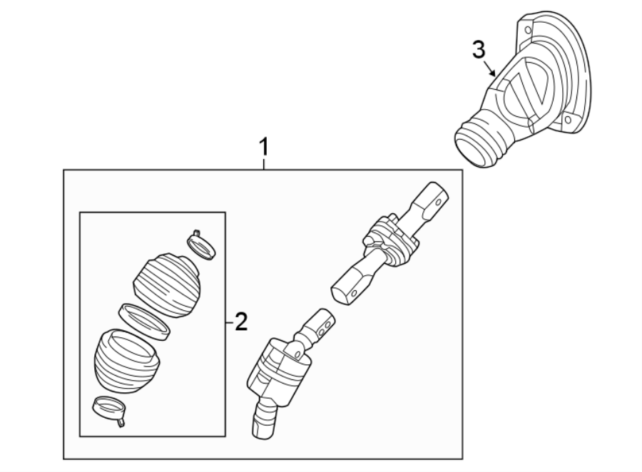 STEERING COLUMN. LOWER COMPONENTS.