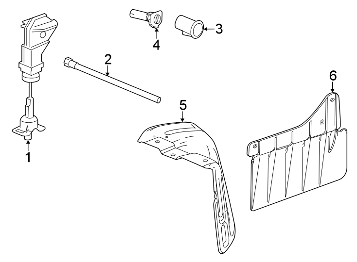 Diagram Frame. Spare tire carrier. for your 2012 Chevrolet Camaro   