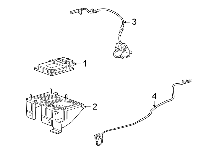 Diagram Electrical components. for your 2022 Chevrolet Suburban  Premier Sport Utility 6.2L EcoTec3 V8 A/T 4WD 