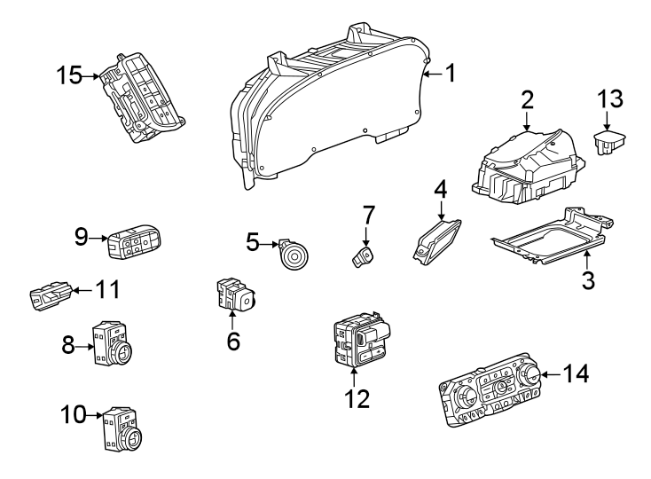 12Instrument panel. Cluster & switches.https://images.simplepart.com/images/parts/motor/fullsize/GA21388.png