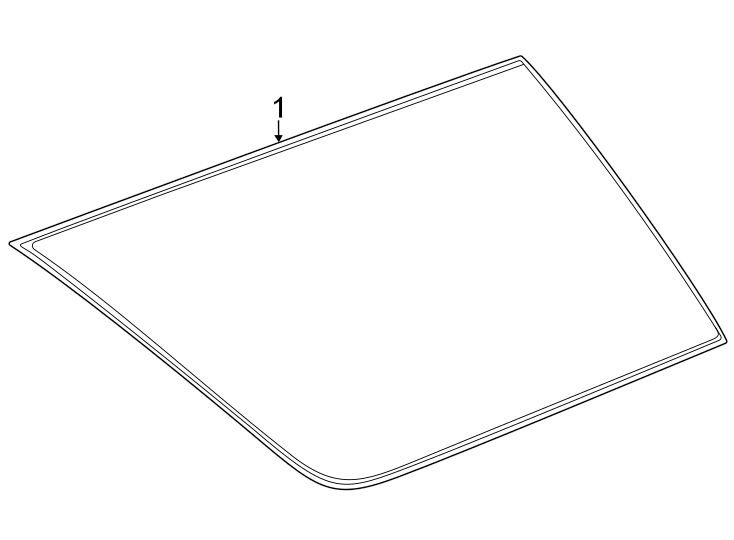 Diagram Quarter panel. for your GMC Yukon XL  