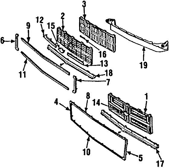 GRILLE & COMPONENTS.