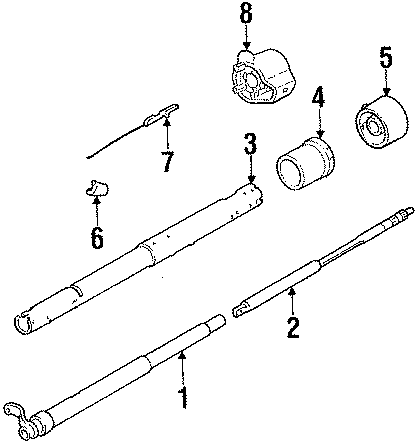 STEERING COLUMN ASSEMBLY.