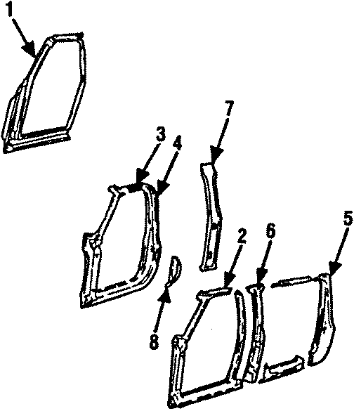 Diagram CAB. UNISIDE. for your Chevrolet K10   