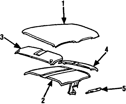 CAB. ROOF & COMPONENTS.