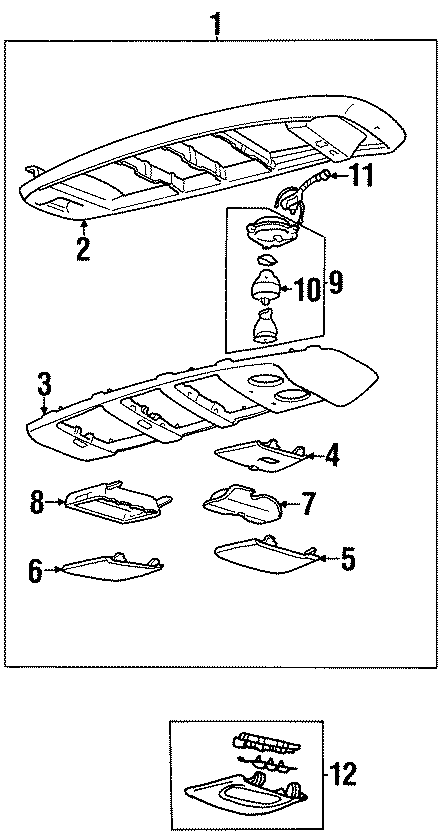 OVERHEAD CONSOLE.