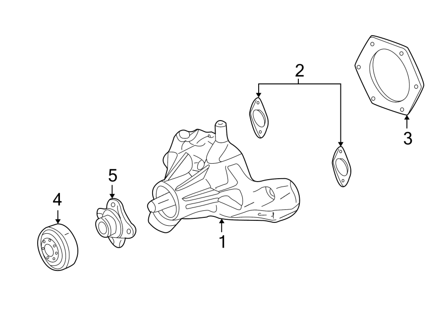 WATER PUMP. Diagram