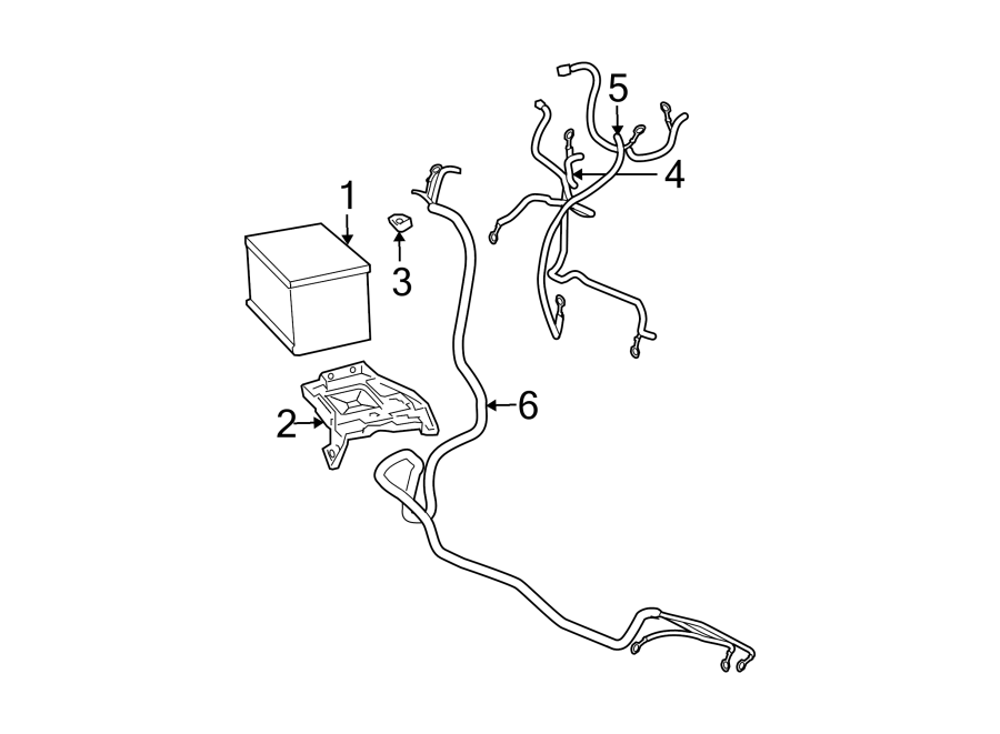 Diagram 4. 3 liter. for your 2006 GMC Sierra 3500 6.0L Vortec V8 A/T RWD SLE Extended Cab Pickup Fleetside 