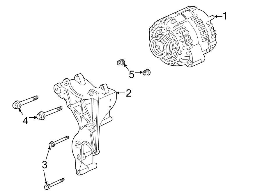 Alternator. Diagram