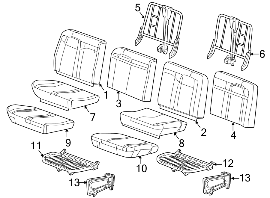 1Seats & tracks. Rear seat components.https://images.simplepart.com/images/parts/motor/fullsize/GB03479.png