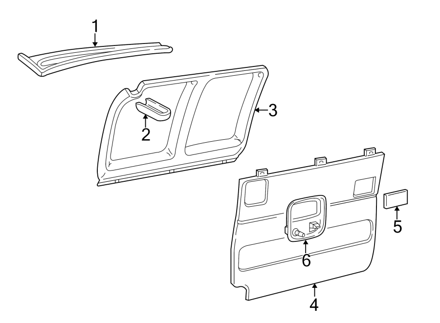 6SIDE LOADING DOOR. INTERIOR TRIM.https://images.simplepart.com/images/parts/motor/fullsize/GB03580.png