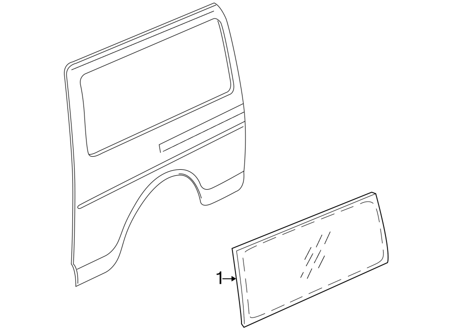 Diagram BODY SIDE PANELS. GLASS. for your 2022 Chevrolet Camaro 6.2L V8 A/T SS Coupe 