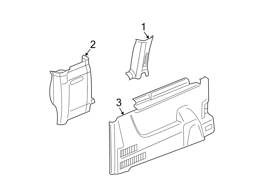 3Body side panels. Interior trim.https://images.simplepart.com/images/parts/motor/fullsize/GB03685.png