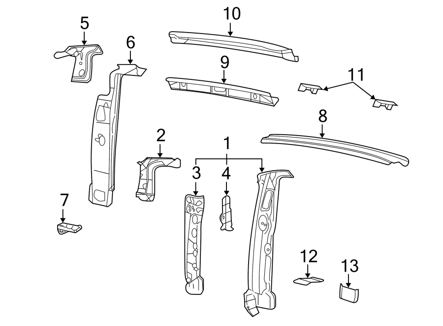 5Rear body & floor.https://images.simplepart.com/images/parts/motor/fullsize/GB03710.png