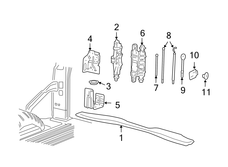 8Rear body & floor. Interior trim.https://images.simplepart.com/images/parts/motor/fullsize/GB03730.png