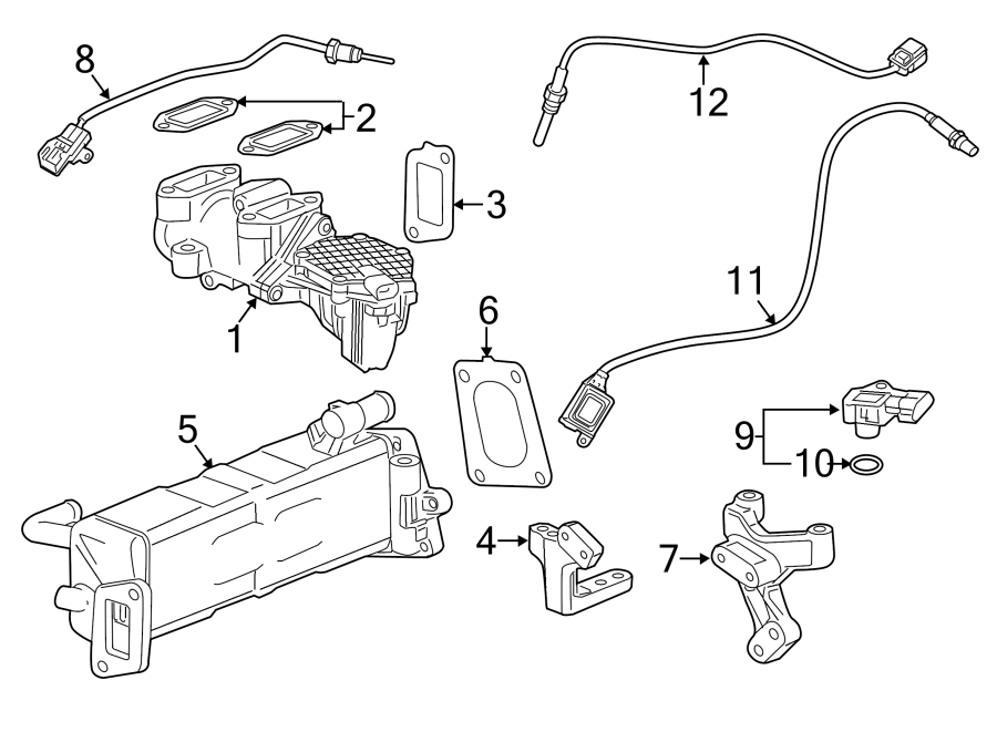 Diagram EMISSION SYSTEM. EMISSION COMPONENTS. for your Oldsmobile