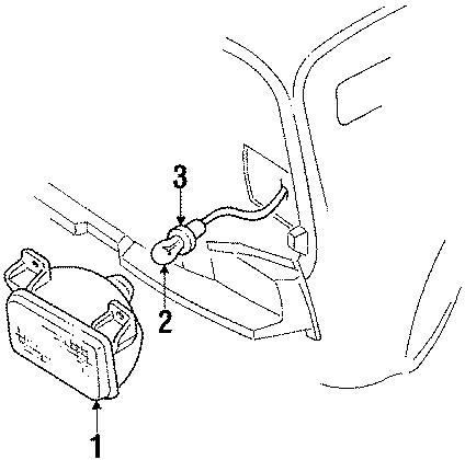 FRONT LAMPS. PARK LAMPS. Diagram