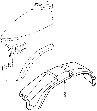 FENDER. INNER COMPONENTS.