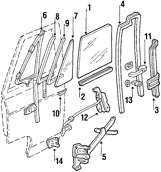 13FRONT DOOR. GLASS & HARDWARE.https://images.simplepart.com/images/parts/motor/fullsize/GB1170.png