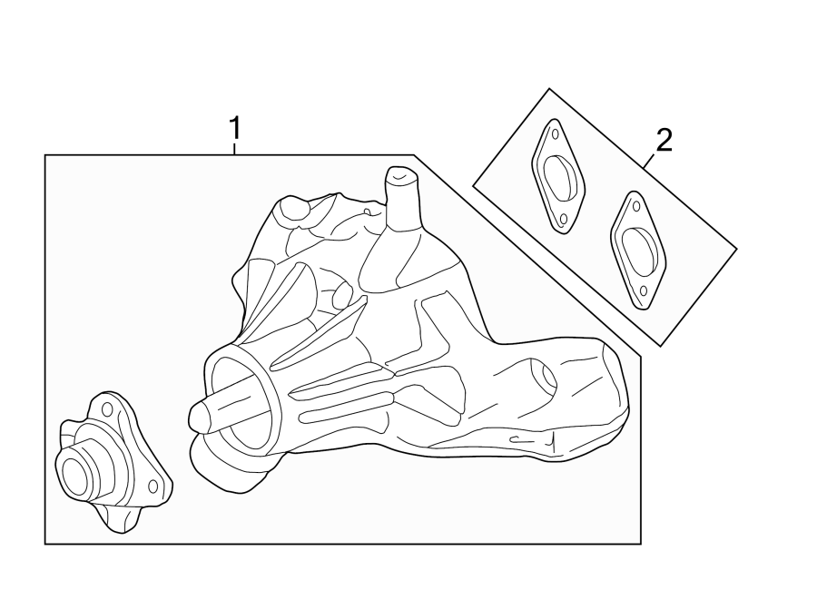 Diagram WATER PUMP. for your 1999 Chevrolet Blazer   