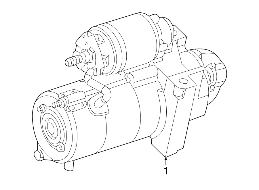 Diagram STARTER. for your 1986 Chevrolet P30    