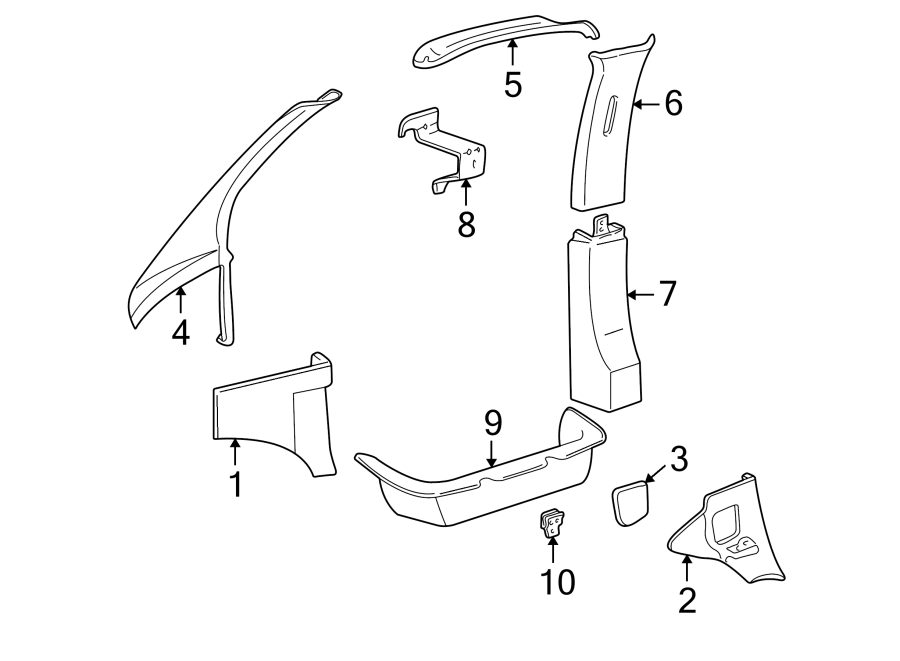 9PILLARS. ROCKER & FLOOR. INTERIOR TRIM.https://images.simplepart.com/images/parts/motor/fullsize/GB96780.png