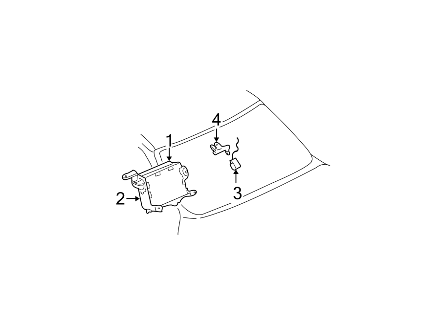 Daytime running lamp components. Navigation system components.