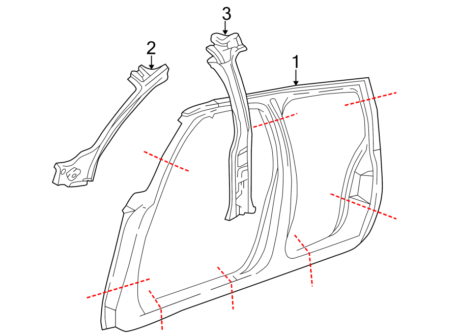 3PILLARS. ROCKER & FLOOR. UNISIDE.https://images.simplepart.com/images/parts/motor/fullsize/GC00680.png