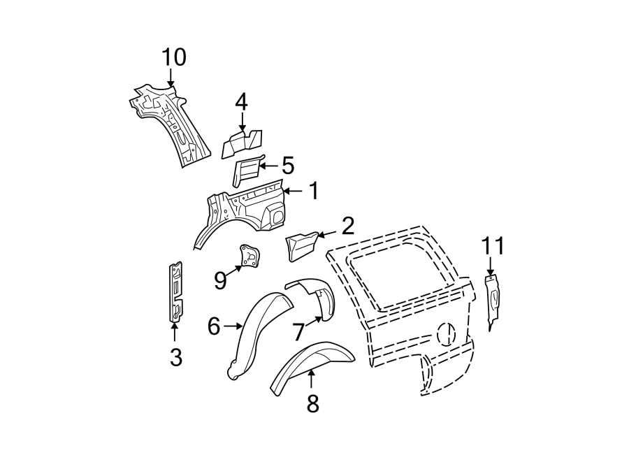 5QUARTER PANEL. INNER COMPONENTS.https://images.simplepart.com/images/parts/motor/fullsize/GC00782.png