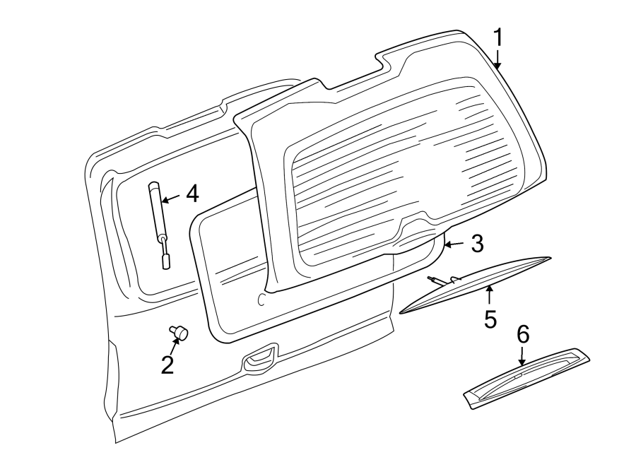 3LIFT GATE. GLASS & HARDWARE.https://images.simplepart.com/images/parts/motor/fullsize/GC00819.png