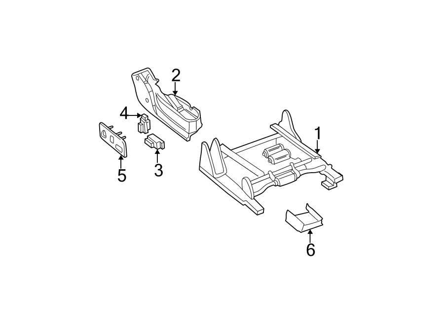 SEATS & TRACKS. TRACKS & COMPONENTS. Diagram