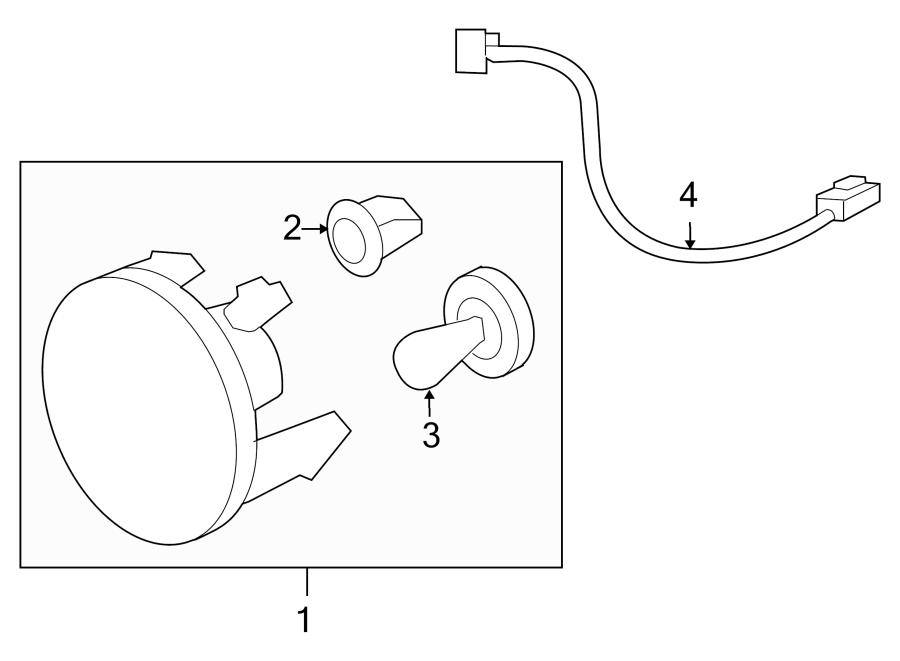 Diagram FRONT LAMPS. FOG LAMPS. for your 2006 GMC Sierra 2500 HD 6.6L Duramax V8 DIESEL M/T 4WD SLE Standard Cab Pickup 