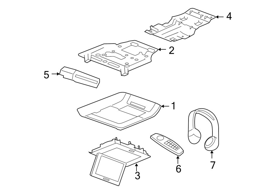 ENTERTAINMENT SYSTEM COMPONENTS.