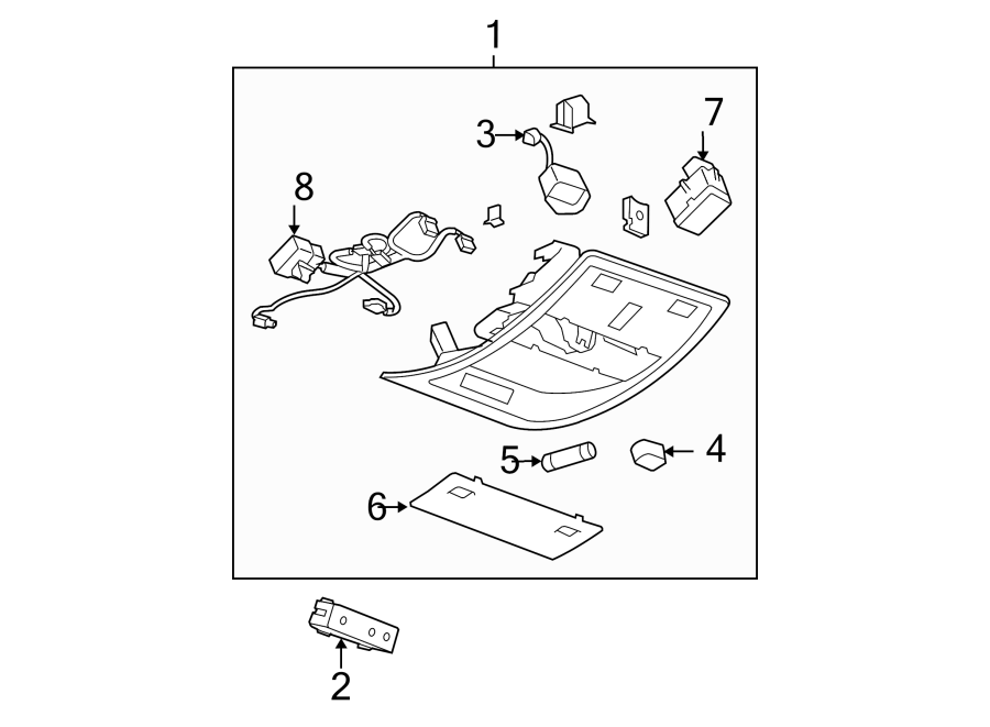 OVERHEAD CONSOLE.