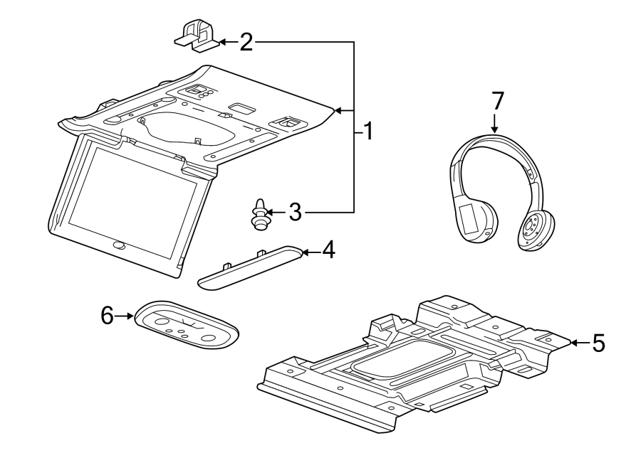 Diagram ENTERTAINMENT SYSTEM COMPONENTS. for your 2019 Cadillac ATS Base Coupe 2.0L Ecotec A/T RWD 