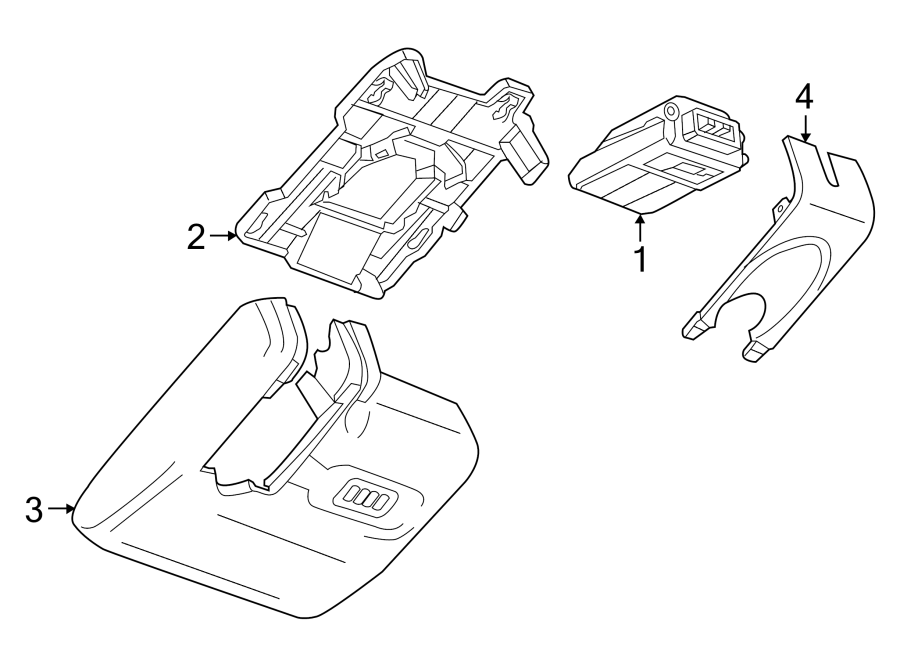 Diagram ELECTRICAL COMPONENTS. for your 2019 Cadillac ATS Base Coupe 2.0L Ecotec A/T RWD 