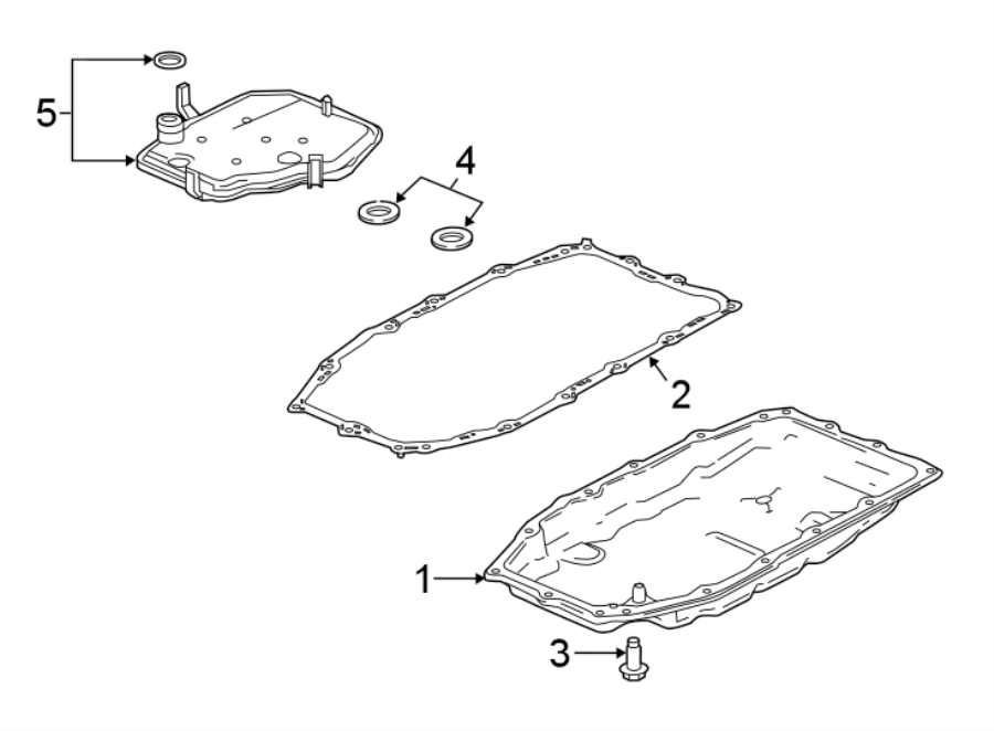 Diagram TRANSMISSION COMPONENTS. for your 2013 Chevrolet Tahoe  PPV Sport Utility  