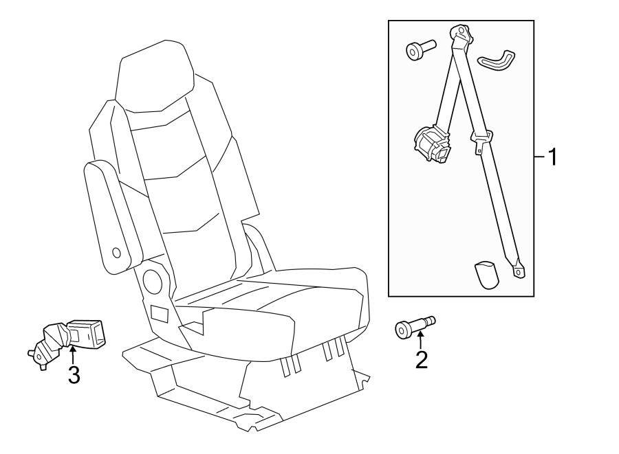 RESTRAINT SYSTEMS. REAR SEAT BELTS.