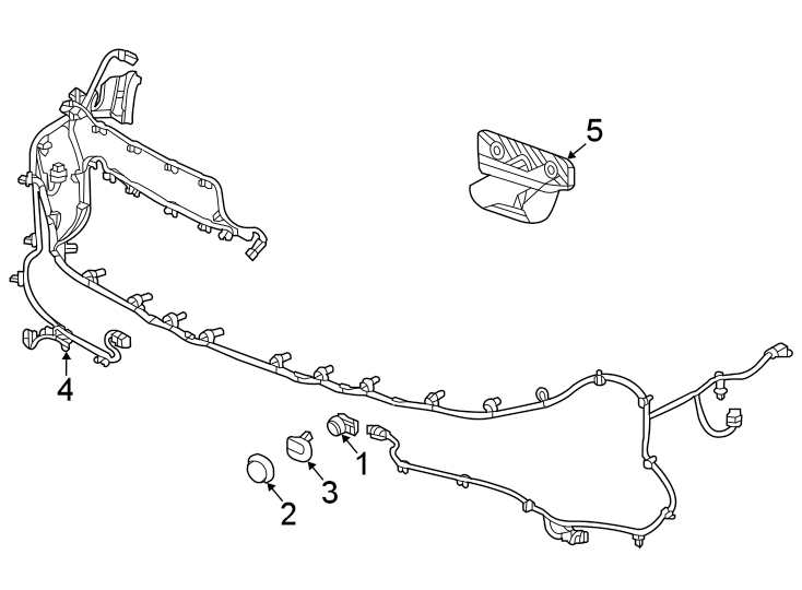 5Front bumper & grille. Electrical components.https://images.simplepart.com/images/parts/motor/fullsize/GC21040.png