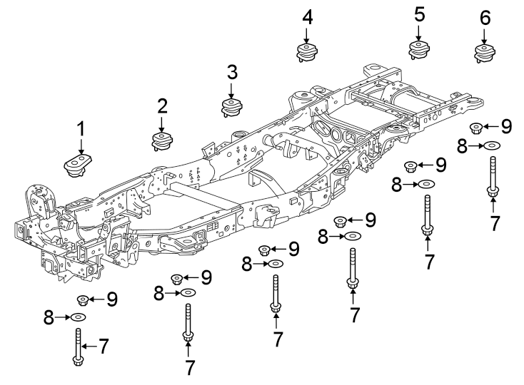 9Frame. Body mounting.https://images.simplepart.com/images/parts/motor/fullsize/GC21145.png