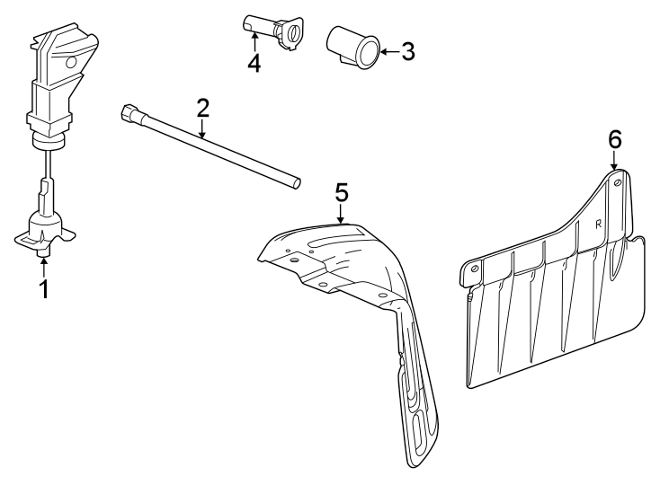 Diagram Frame. Spare tire carrier. for your Chevrolet Tahoe   