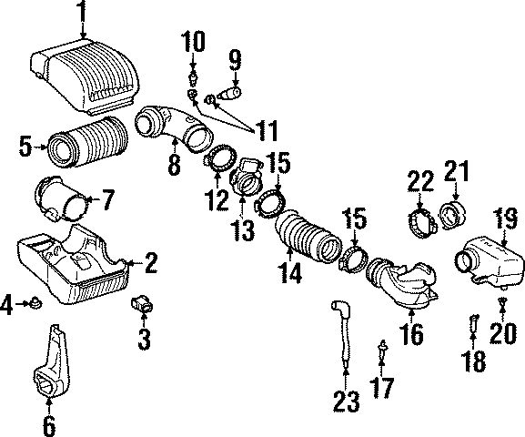 AIR INTAKE. Diagram