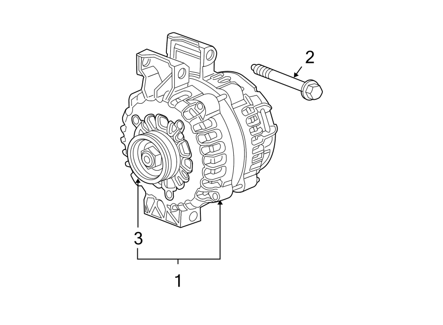 Alternator. Diagram