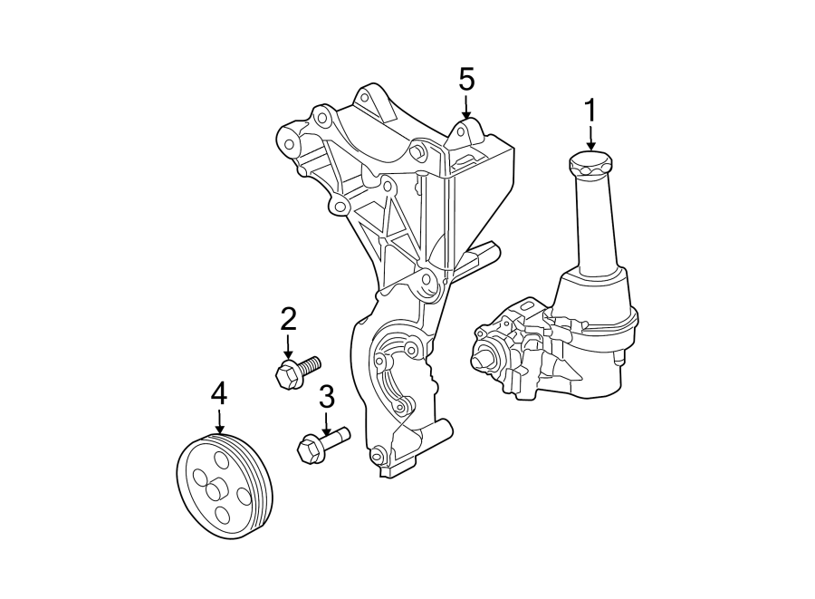 Diagram STEERING GEAR & LINKAGE. PUMP & HOSES. for your 2012 GMC Sierra 2500 HD 6.0L Vortec V8 FLEX A/T 4WD SLE Standard Cab Pickup Fleetside 