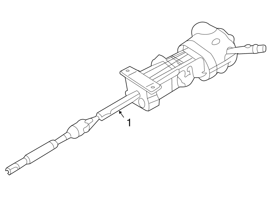 Diagram STEERING COLUMN ASSEMBLY. for your 2023 Chevrolet Corvette   