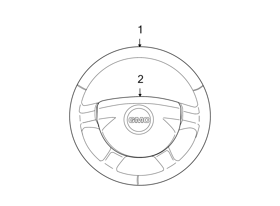 STEERING WHEEL & TRIM.