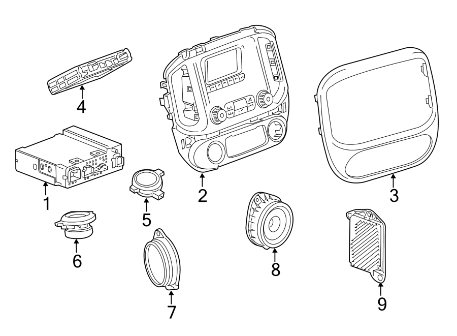 Diagram INSTRUMENT PANEL. SOUND SYSTEM. for your Buick Century  