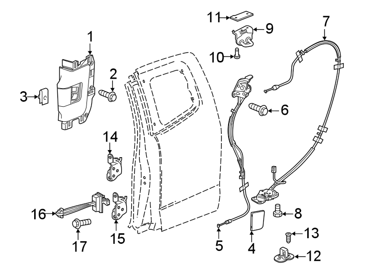 14REAR DOOR. LOCK & HARDWARE.https://images.simplepart.com/images/parts/motor/fullsize/GD15565.png