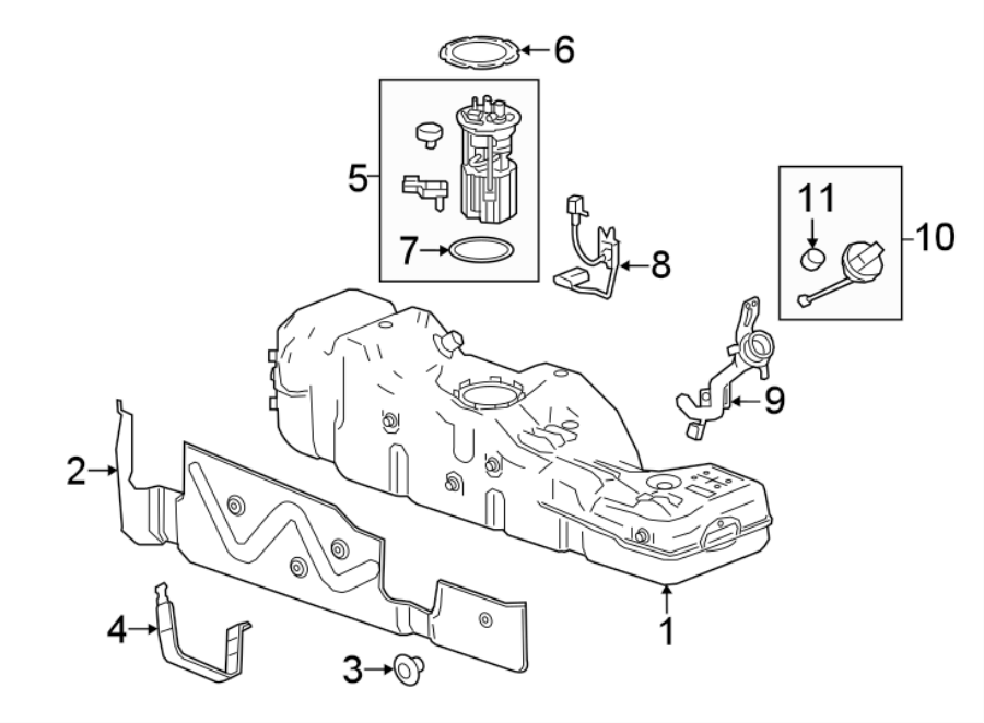 11FUEL SYSTEM COMPONENTS.https://images.simplepart.com/images/parts/motor/fullsize/GD15662.png